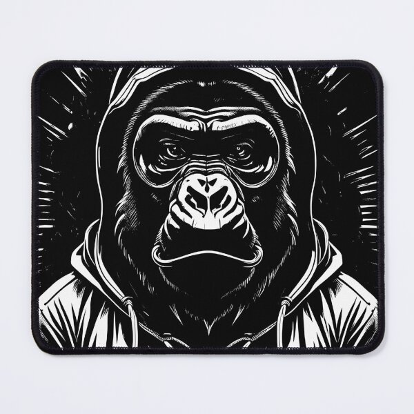 Item preview, Gorillla in a Hoodie designed and sold by Boithabiso Mofo.