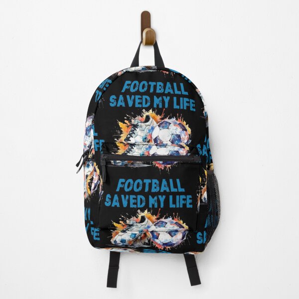 Item preview, Football Saved my Life Sport Game Futbol Soccer designed and sold by DegraDesign.