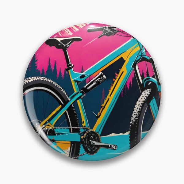 Item preview, Action-Packed MTB Shredder Illustration designed and sold by GrizzlyCollective.