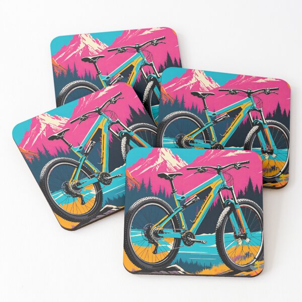 Item preview, Action-Packed MTB Shredder Illustration designed and sold by GrizzlyCollective.