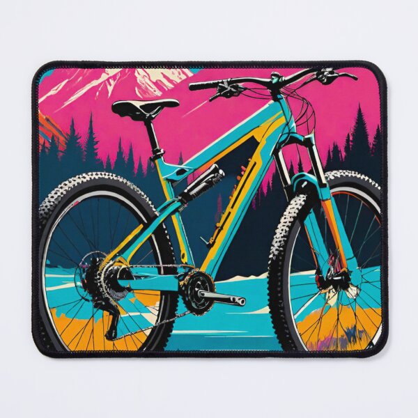 Item preview, Action-Packed MTB Shredder Illustration designed and sold by GrizzlyCollective.