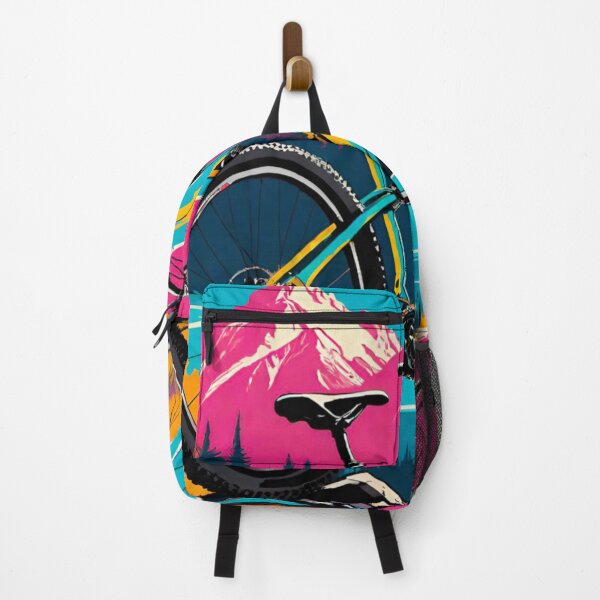Item preview, Action-Packed MTB Shredder Illustration designed and sold by GrizzlyCollective.