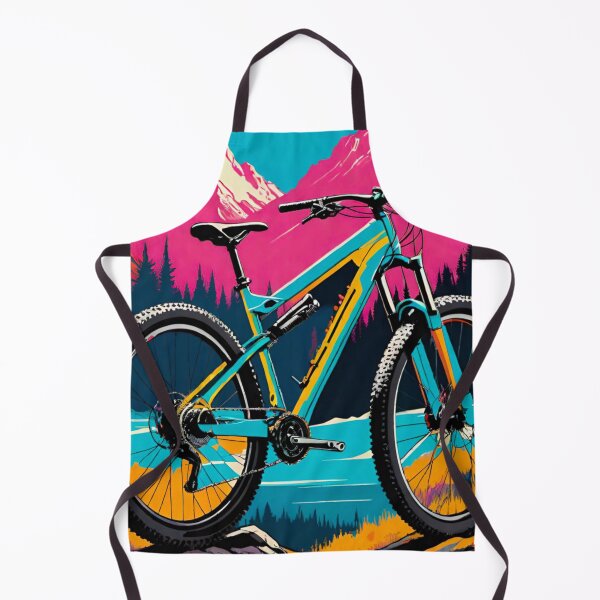 Item preview, Action-Packed MTB Shredder Illustration designed and sold by GrizzlyCollective.
