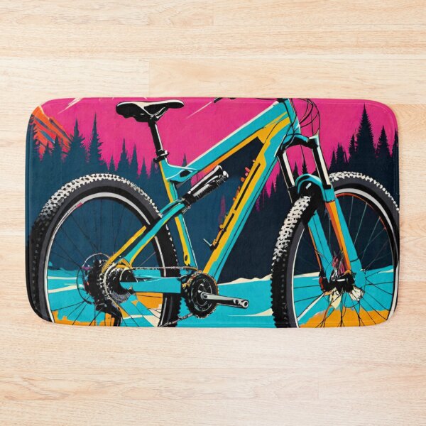 Item preview, Action-Packed MTB Shredder Illustration designed and sold by GrizzlyCollective.