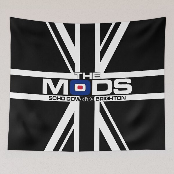 Item preview, British Union Jack The Mods Retro Classic V2f designed and sold by RetrospectUK.