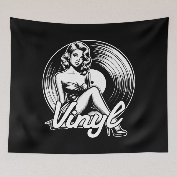 Item preview, Regalo de esposa de música disco de vinilo designed and sold by Pineapple-Tree.