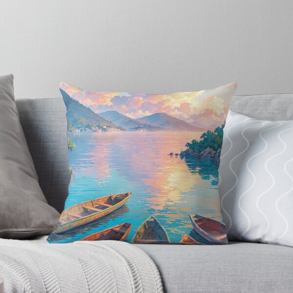 Aperçu de l'œuvre Lac Atitlán, Guatemala créée et vendue par Worldscape Wonders.