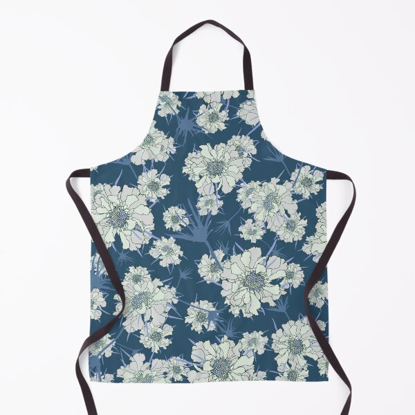 Item preview, Pincushion Flower Blue designed and sold by AlineDoornhof.