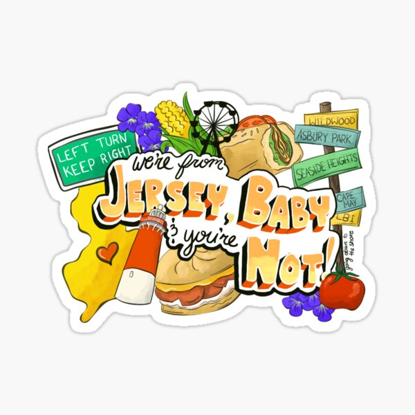 Jersey Baby Sticker