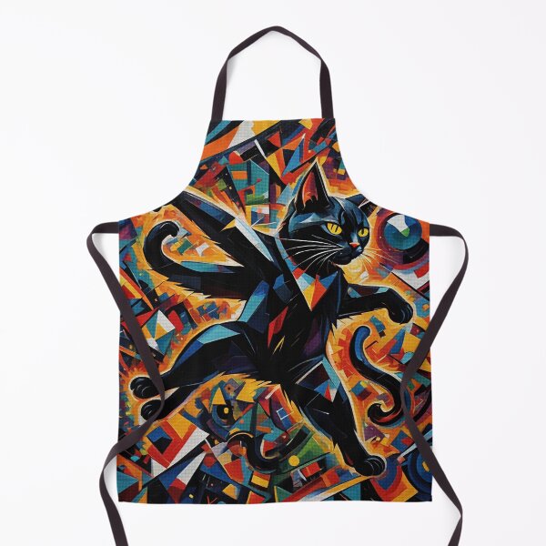 Item preview, Abstract Black Cat designed and sold by Erlin Rudho.