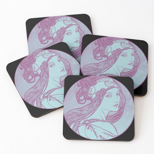 Item preview, Mucha 7 designed and sold by DeRigueur Mortis.