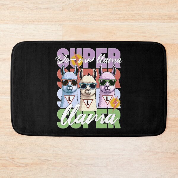 Item preview, YO ME LLAMA SUPER LLAMA - SUPERHERO LLAMA SQUAD designed and sold by justyna-s28.