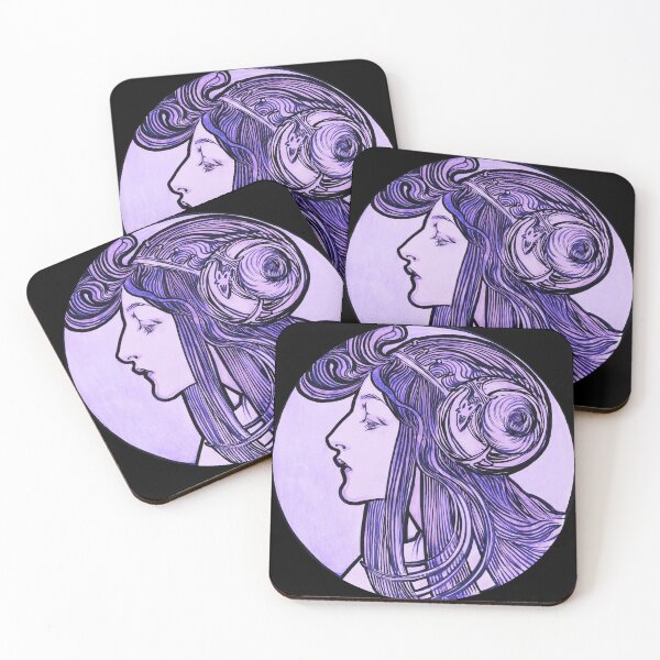 Item preview, Mucha 9 designed and sold by DeRigueur Mortis.