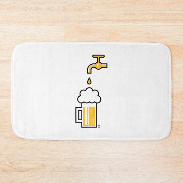 Item preview, Beer Mug With Tap (Keg Beer / Draft Beer / Draught Beer / 2C) designed and sold by MrFaulbaum.