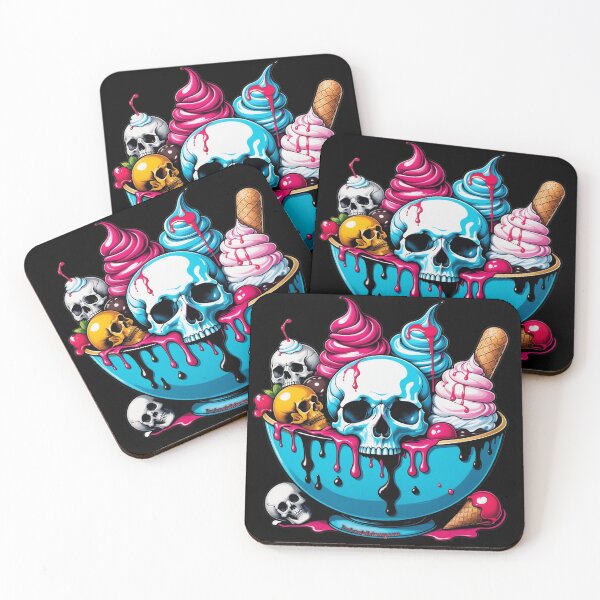 Item preview, Skull Sundae Delight designed and sold by TechnoWhimsy.