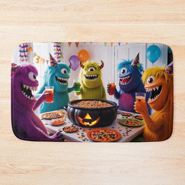 Item preview, "Monster Feast: Halloween 2024 with Furry Friends" designed and sold by Sartawsky.