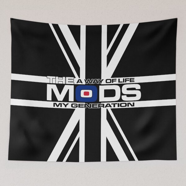 Item preview, British Union Jack The Mods Retro Classic V4d designed and sold by RetrospectUK.