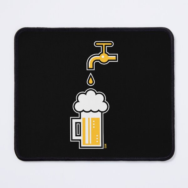 Item preview, Beer Mug With Tap (Keg Beer / Draft Beer / Draught Beer / 3C) designed and sold by MrFaulbaum.