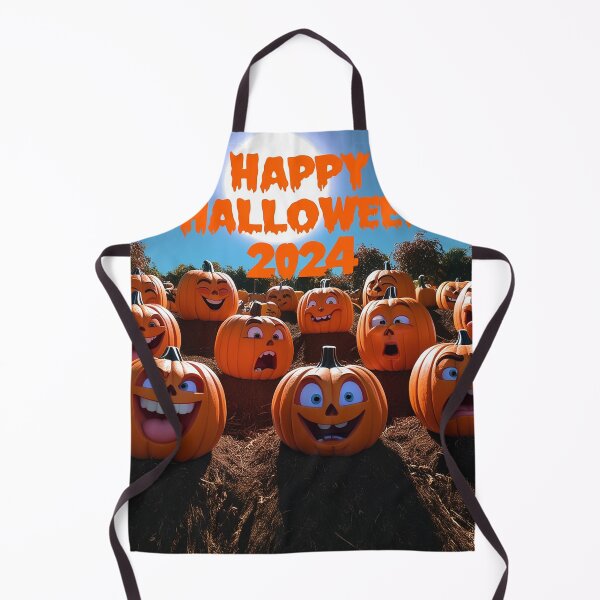 Item preview, "Pumpkin Field: Halloween 2024 with Funny Faces" designed and sold by Sartawsky.