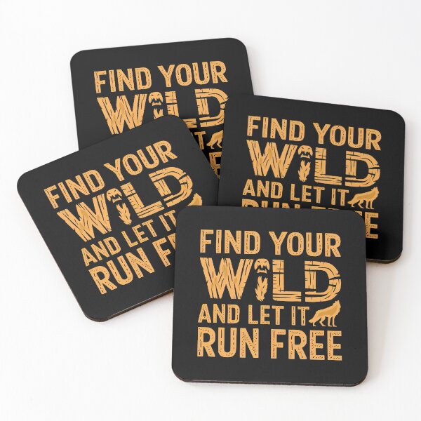 Item preview, Find Your Wild, Run Free designed and sold by artwaves.