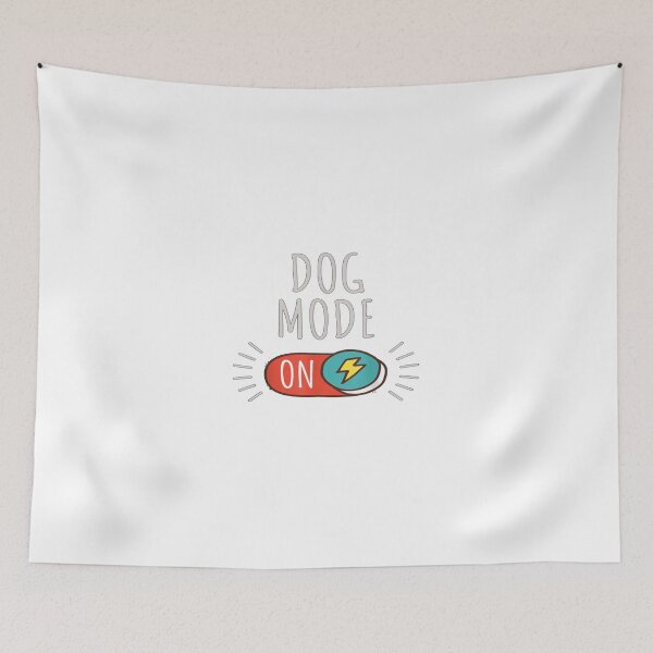 Item preview, Dog Mode - ON (light version) Sticker designed and sold by dex1one.