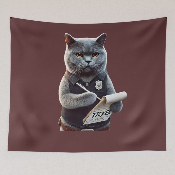 Item preview, Traffic police designed and sold by Catsmoment.