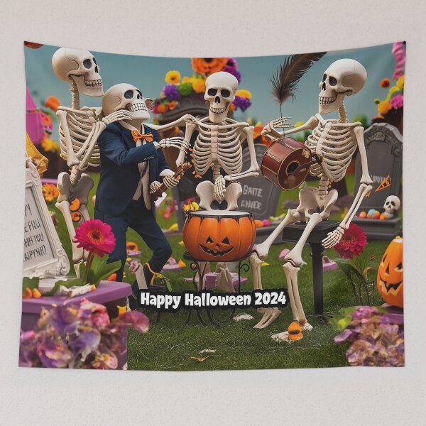 Item preview, "Skeleton Party: Halloween 2024 with Rhythm" designed and sold by Sartawsky.