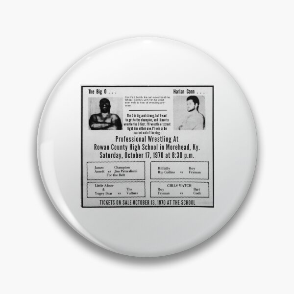 Item preview, 1970 Professional Wrestling Morehead, KY designed and sold by JoezPlace.