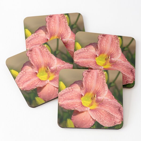 Item preview, Pink Day-lily designed and sold by TinyDinoDesigns.