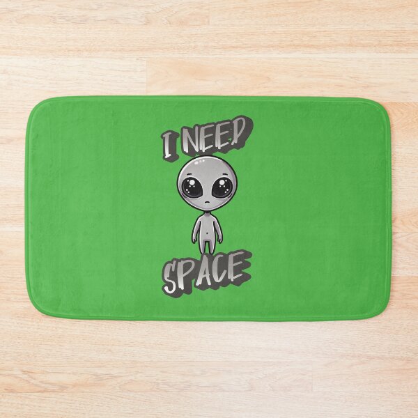 Item preview, I Need Space -  Sarlacc the adorable grey alien designed and sold by 3DAF.