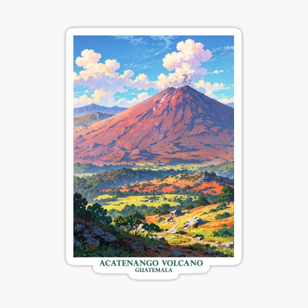 Item preview, Acatenango Volcano, Guatemala designed and sold by Worldscape Wonders.