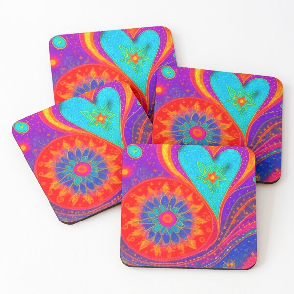 Item preview, Psychedelic Colorful 60's  designed and sold by TheDarkWardrobe.