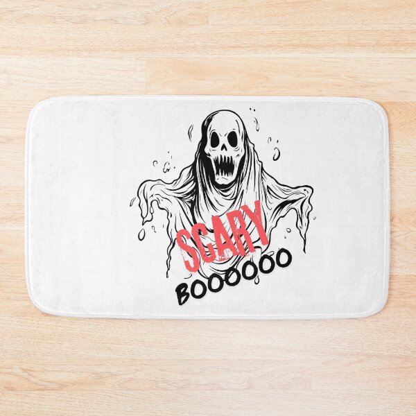 Item preview, Halloween designe, reference to being eco, scary booo,  designed and sold by Lunaria Arts.