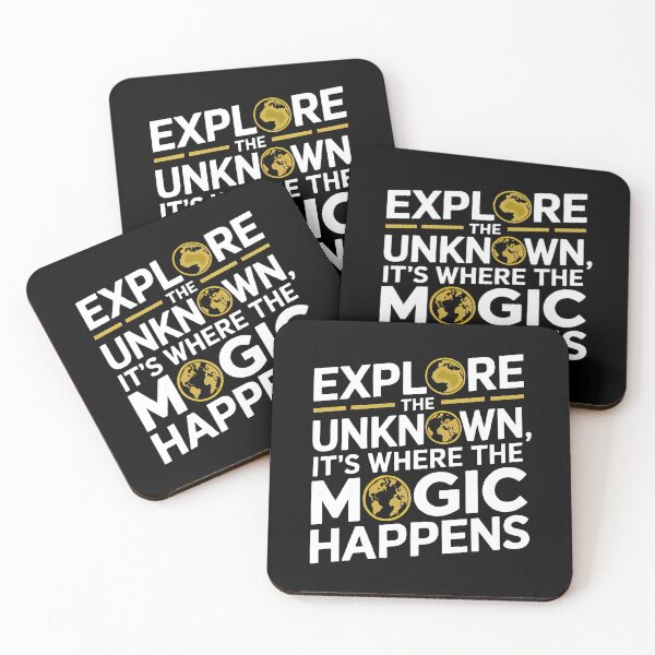Item preview, Inspirational Travel Exploration Quote Poster designed and sold by artwaves.