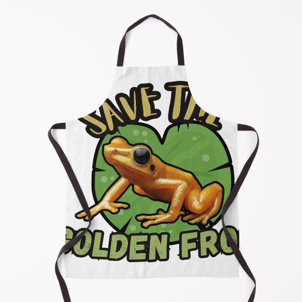 Item preview, SAVE THE GOLDEN FROG designed and sold by FitEnvy.