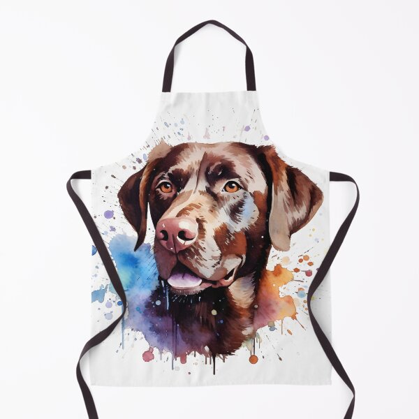 Item preview, Chocolate Lab | Colorful Watercolor Design #2 designed and sold by MatsurexDesigns.