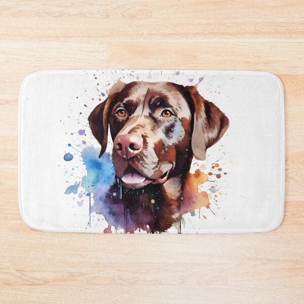 Item preview, Chocolate Lab | Colorful Watercolor Design #2 designed and sold by MatsurexDesigns.