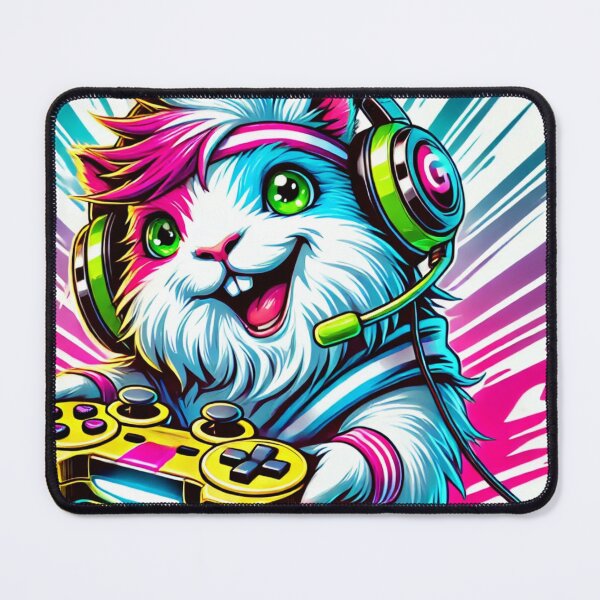 Item preview, Guinea Pig Gamer: Playful Paws. designed and sold by Davideus.
