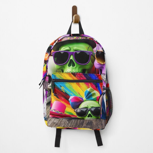 Item preview, "Cool Skulls: Halloween Color Explosion" designed and sold by Sartawsky.