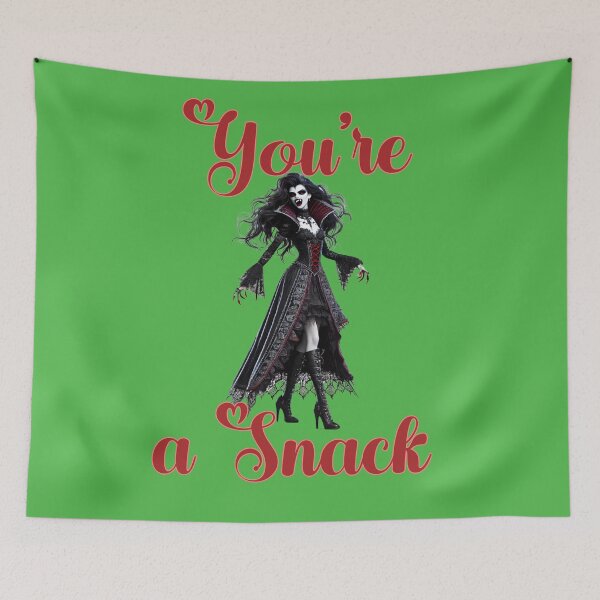 Item preview, Your a Snack -  Amelia Has Gone Viral with her thirsty blood cravings this Halloween designed and sold by 3DAF.