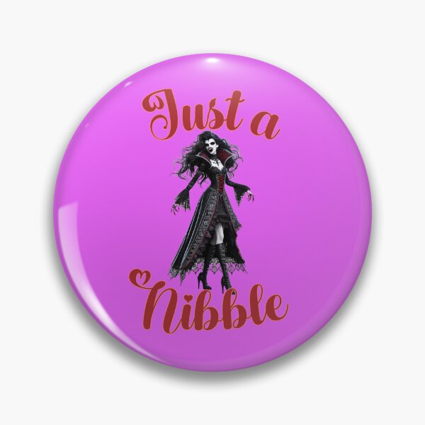 Item preview, Just a Nibble -  Amelia Has Gone Viral with her thirsty blood cravings this Halloween designed and sold by 3DAF.