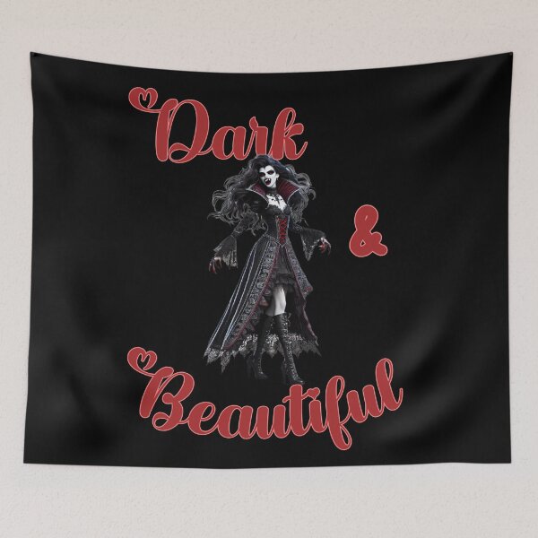 Item preview, Dark and Beautiful -  Amelia Has Gone Viral with her thirsty blood cravings this Halloween designed and sold by 3DAF.