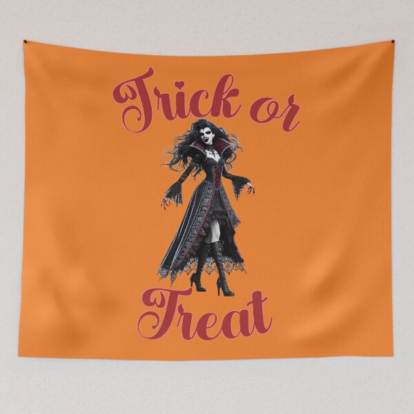 Item preview, Trick or Treat  -  Amelia Has Gone Viral with her thirsty blood cravings this Halloween designed and sold by 3DAF.