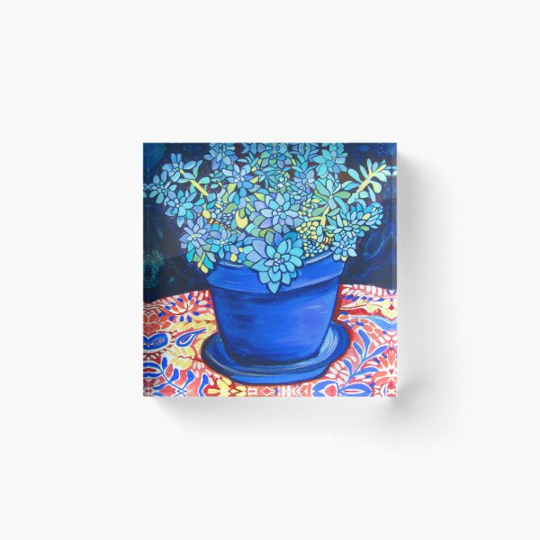 Item preview, Blue Succulent designed and sold by marlene veronique holdsworth.