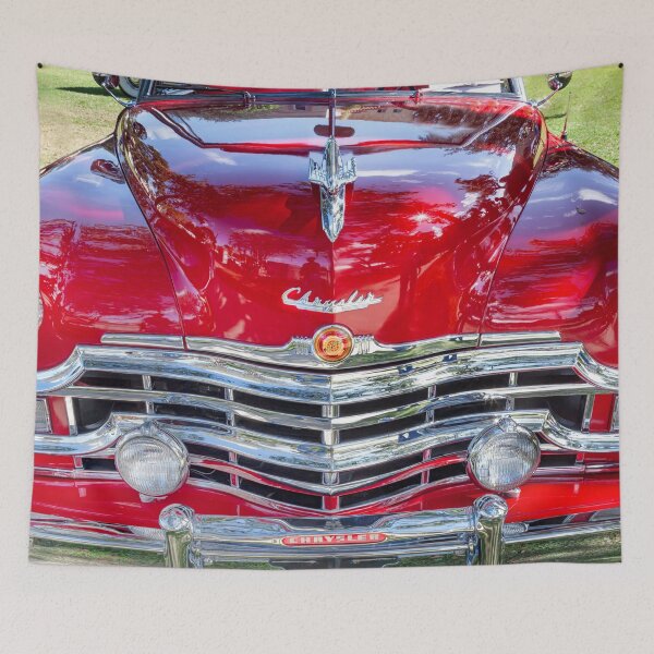 Item preview, 1949 Red Chrysler Town and Country Woody Convertible X115 designed and sold by RichFrancoCars.