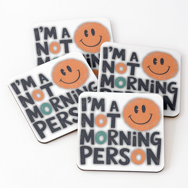 Item preview, I,M a not Morning Person designed and sold by MofazStyle.