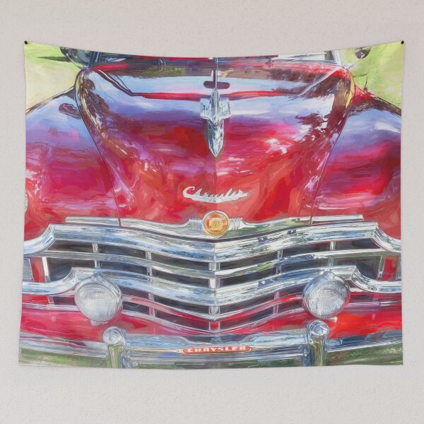 Item preview, 1949 Red Chrysler Town and Country Woody Convertible X116 designed and sold by RichFrancoCars.