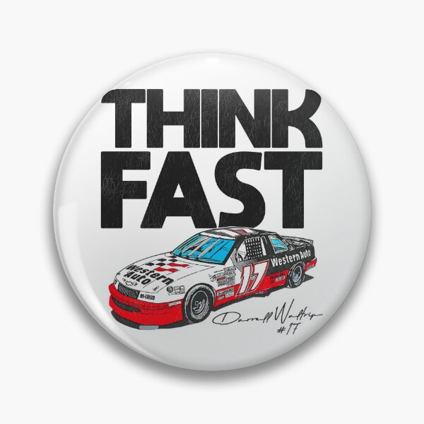 Item preview, Darrell Waltrip Think Fast designed and sold by ourkid.