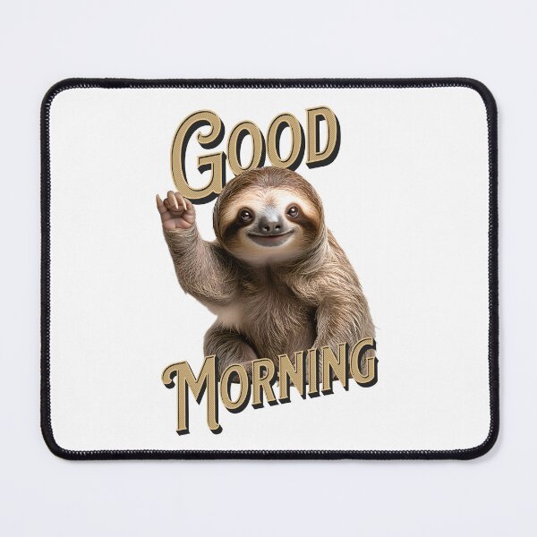 Item preview, Good Morning Sloth. designed and sold by GraphicsMark.
