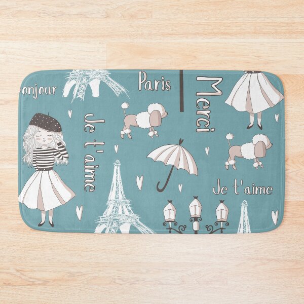 Item preview, Paris Girl - Blue designed and sold by PeppermintCreek.